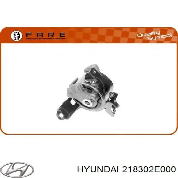 Compre 218302E000 Hyundai/Kia Coxim (suporte) esquerdo de motor