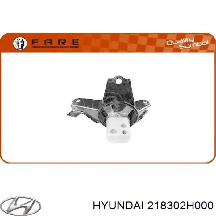 Coxim (suporte) esquerdo de motor 1011AARAC1 PH