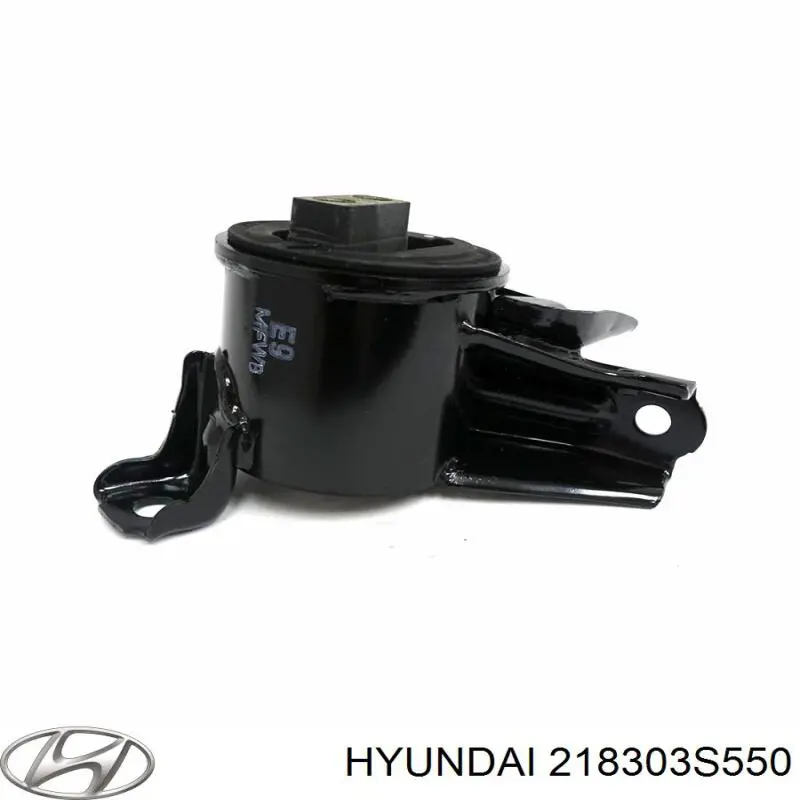 218303S550 Hyundai/Kia Coxim (suporte) esquerdo de motor