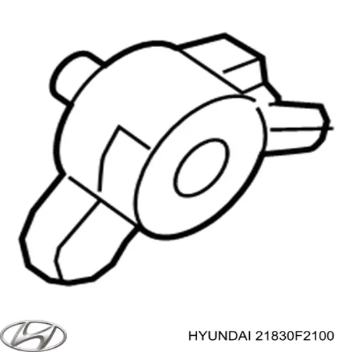 Compre 21830F2100 Hyundai/Kia Coxim (suporte) esquerdo de motor
