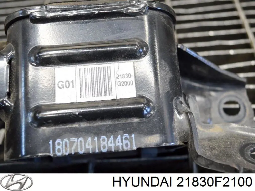 21830F2100 Hyundai/Kia Coxim (suporte) esquerdo de motor