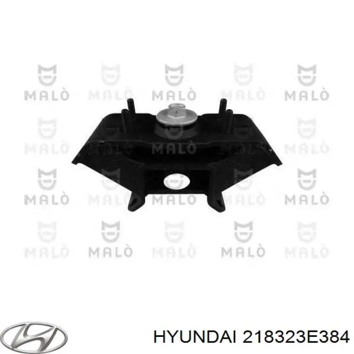 218323E384 Hyundai/Kia Coxim de transmissão (suporte da caixa de mudança)