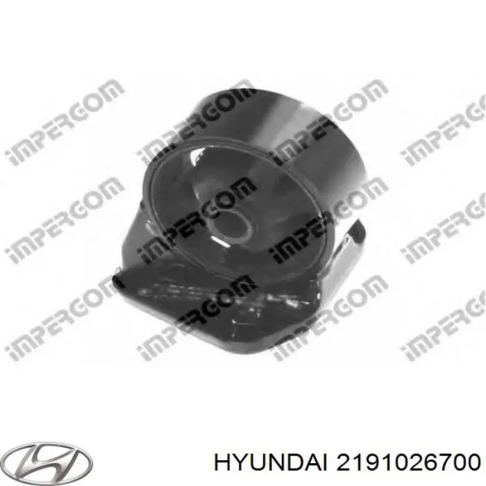 2191026700 Hyundai/Kia Coxim (suporte) dianteiro de motor