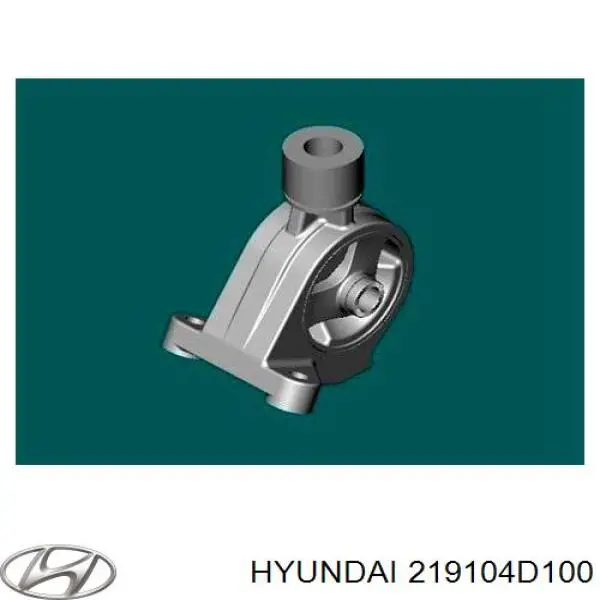 219104D100 Hyundai/Kia Coxim (suporte) dianteiro de motor