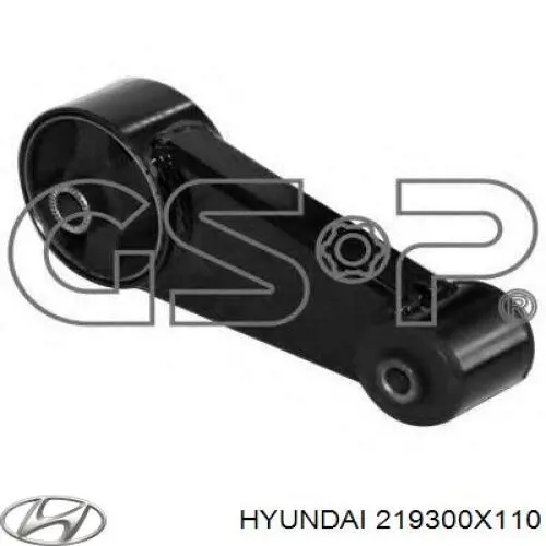 219300X110 Hyundai/Kia Coxim (suporte) dianteiro de motor