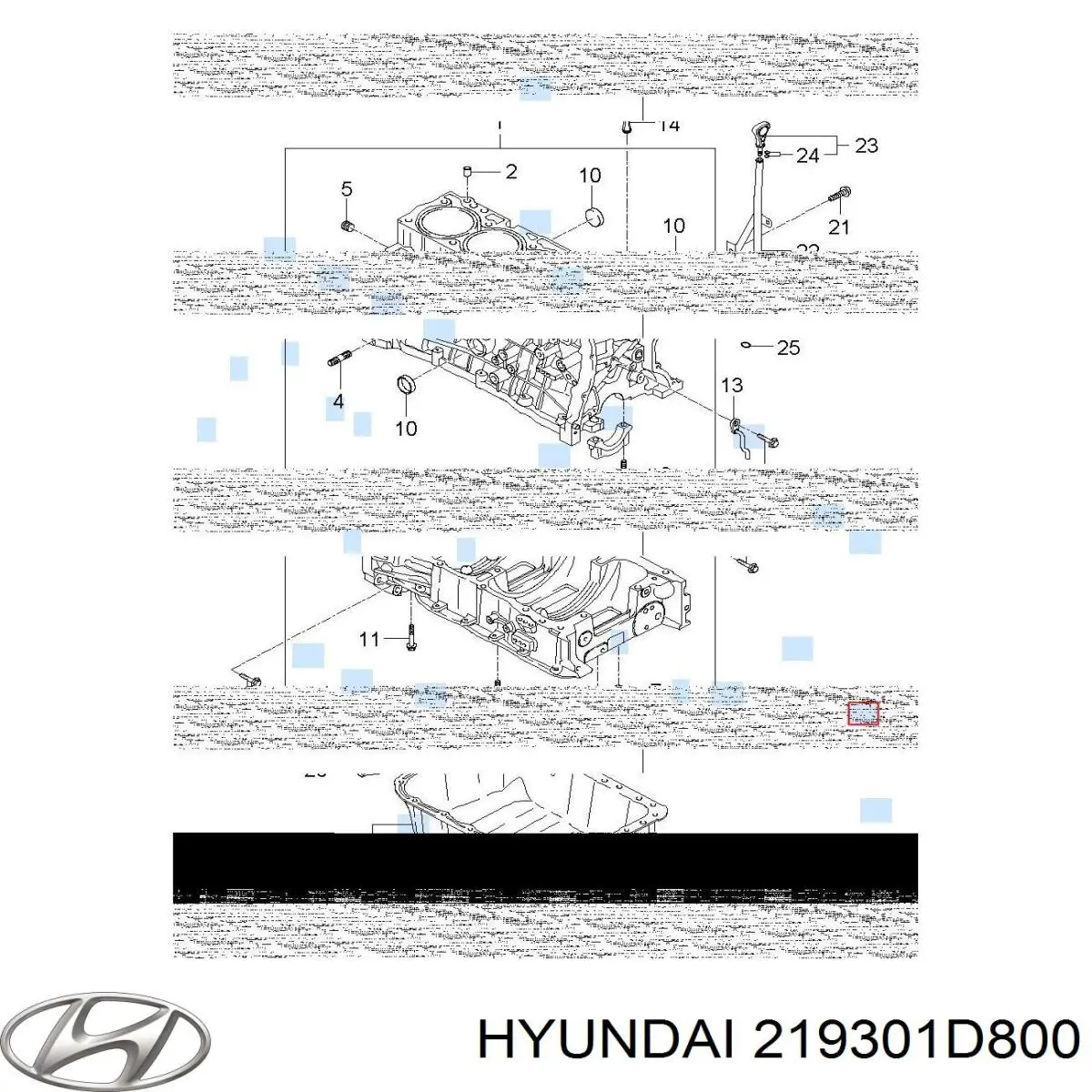 Coxim (suporte) traseiro de motor Hyundai/Kia 219301D800 preço, a partir de 179,38 USD