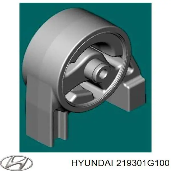 Coxim (suporte) traseiro de motor 219301G100 Hyundai/Kia