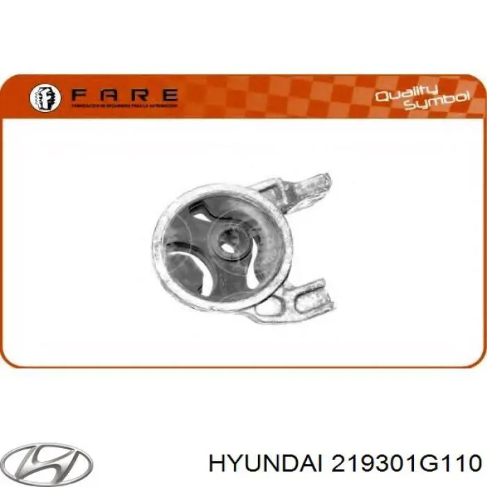 Compre 219301G110 Hyundai/Kia Coxim (suporte) traseiro de motor