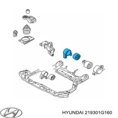 Coxim (suporte) traseiro de motor Hyundai/Kia 219301G160 preço, a partir de 191,52 USD