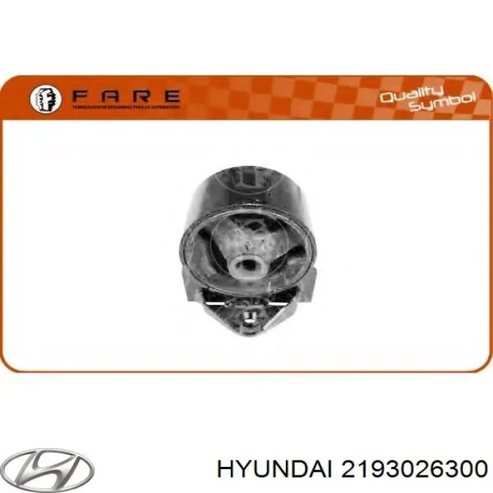 Coxim (suporte) traseiro de motor Hyundai/Kia 2193026300 preço, a partir de 46,38 USD