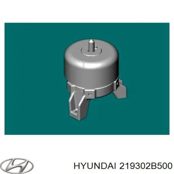 219302B500 Hyundai/Kia Coxim (suporte) traseiro de motor