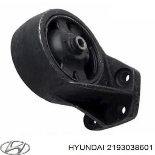  Coxim (suporte) traseiro de motor Hyundai Sonata IV sedan (EF) (1998 - 2001) IV