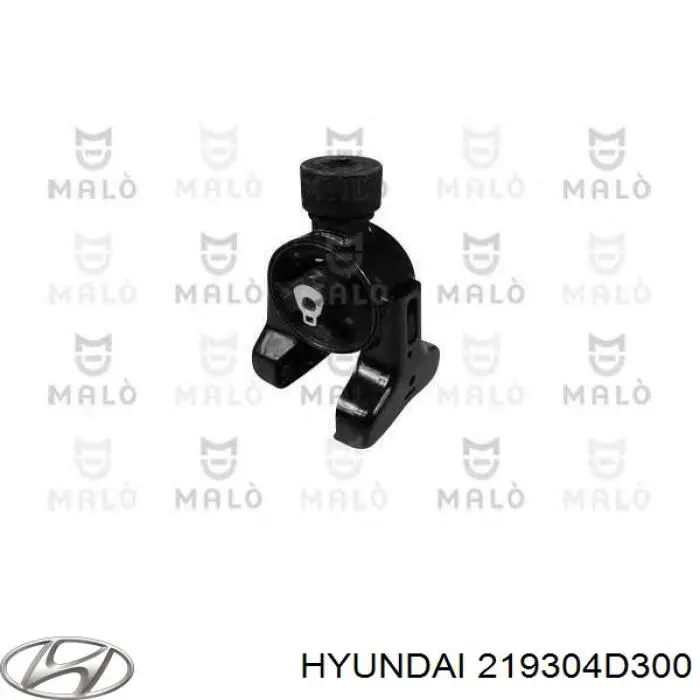 219304D300 Hyundai/Kia Coxim (suporte) traseiro de motor