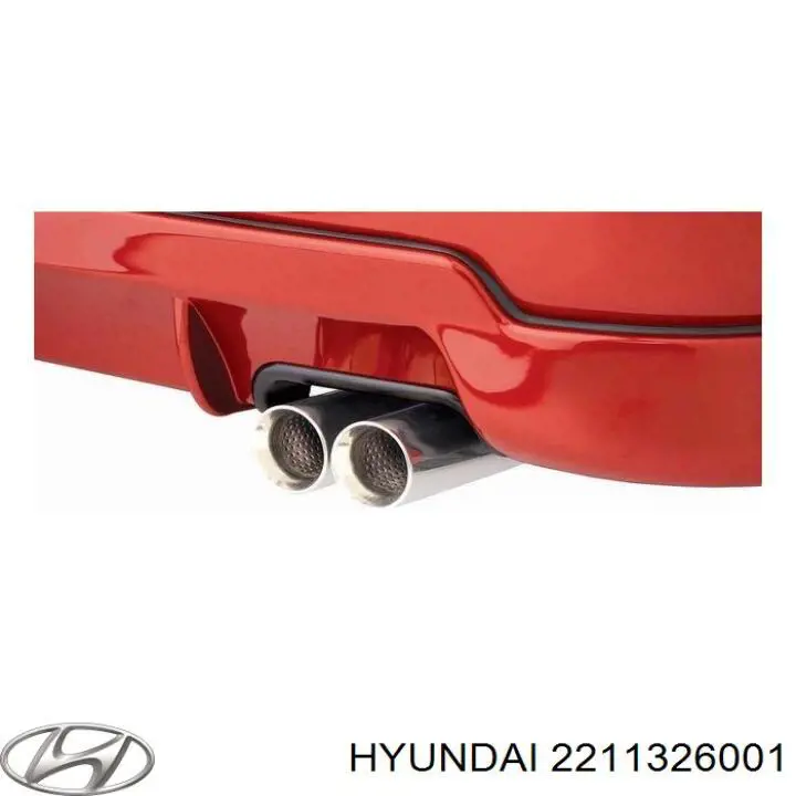 2211326001 Hyundai/Kia Assento de válvula de escape
