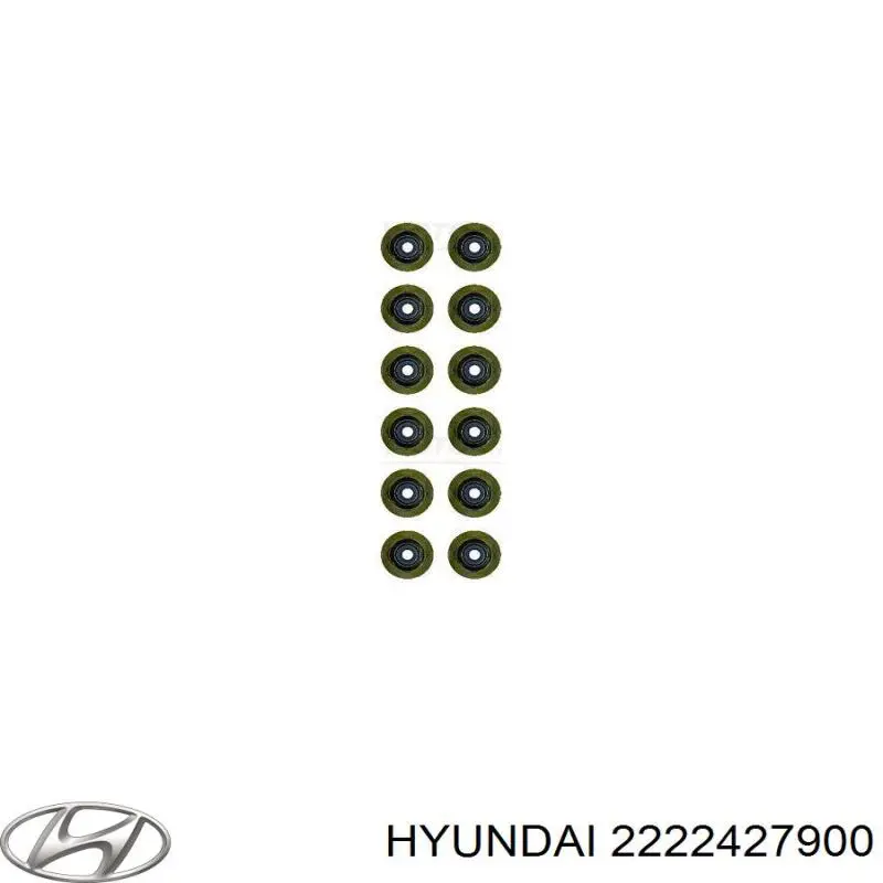 Compre 2222427900 Hyundai/Kia Bucim de válvula (coletor de óleo), admissão/escape