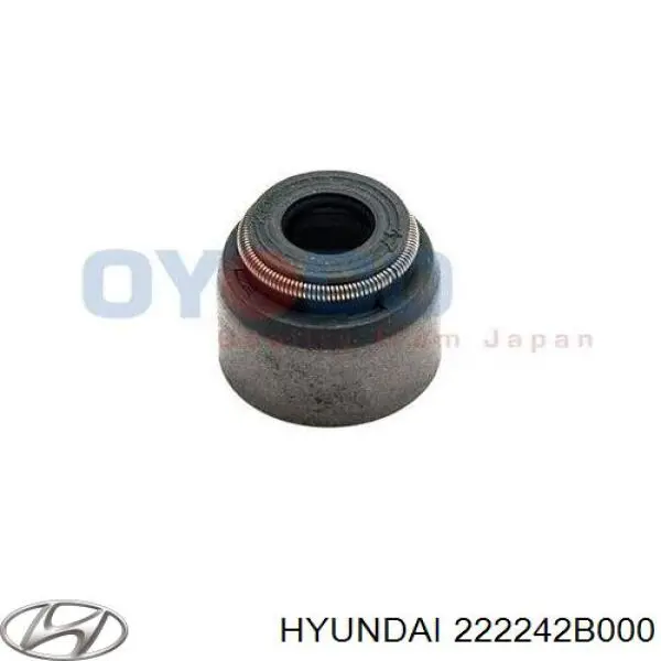 Compre 222242B000 Hyundai/Kia Vedação de válvula (de óleo) de escape