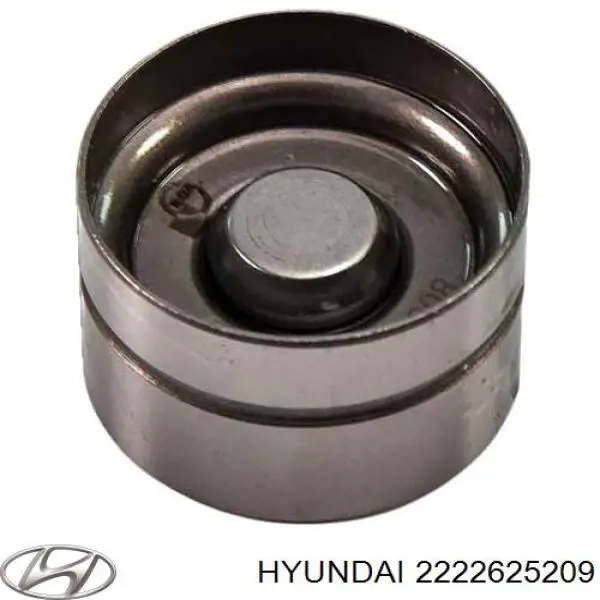 2222625009 Hyundai/Kia Compensador hidrâulico (empurrador hidrâulico), empurrador de válvulas