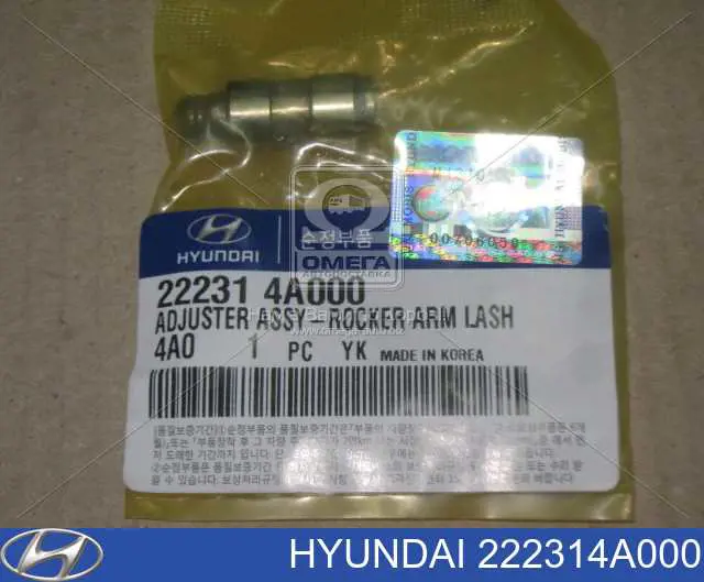 Compensador hidrâulico (empurrador hidrâulico), empurrador de válvulas Hyundai/Kia 222314A000 preço, a partir de 14,58 USD