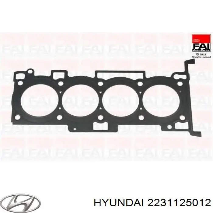 Vedante de cabeça de motor (CBC) Hyundai/Kia 2231125012 preço, a partir de 34,54 USD