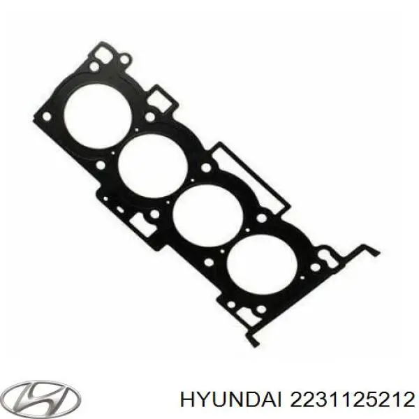 2231125212 Hyundai/Kia Vedante de cabeça de motor (CBC)