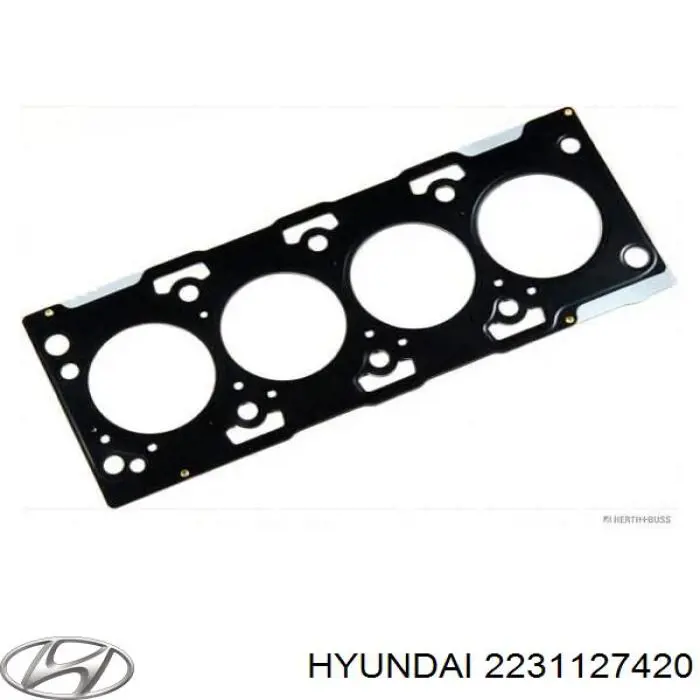 2231127420 Hyundai/Kia Vedante de cabeça de motor (CBC)