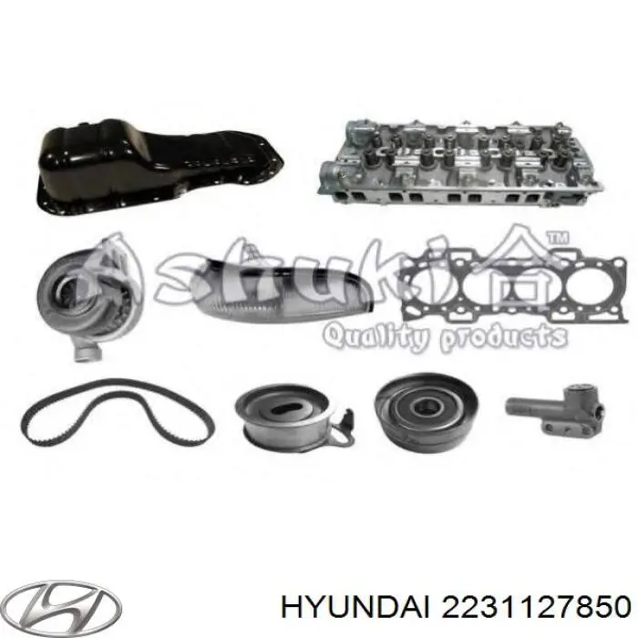Vedante de cabeça de motor (CBC) Hyundai/Kia 2231127850 preço, a partir de 42,60 USD