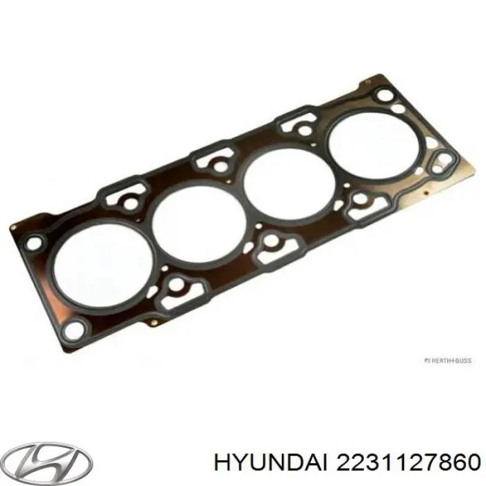 2231127860 Hyundai/Kia Vedante de cabeça de motor (CBC)