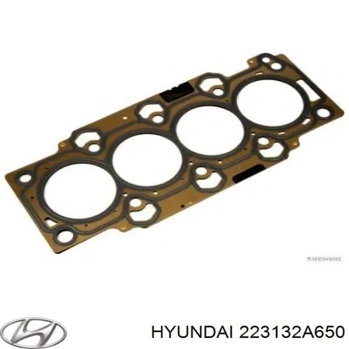 223132A650 Hyundai/Kia Vedante de cabeça de motor (CBC)
