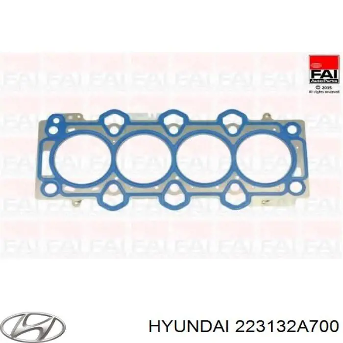 223132A701 Hyundai/Kia Vedante de cabeça de motor (CBC)