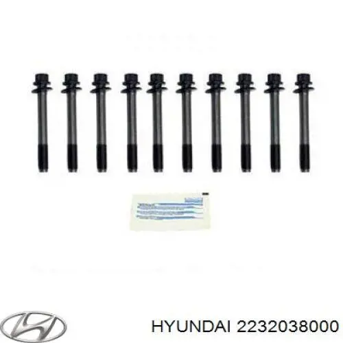 Parafuso de cabeça de motor (CBC) Hyundai/Kia 2232038000 preço, a partir de 8,21 USD