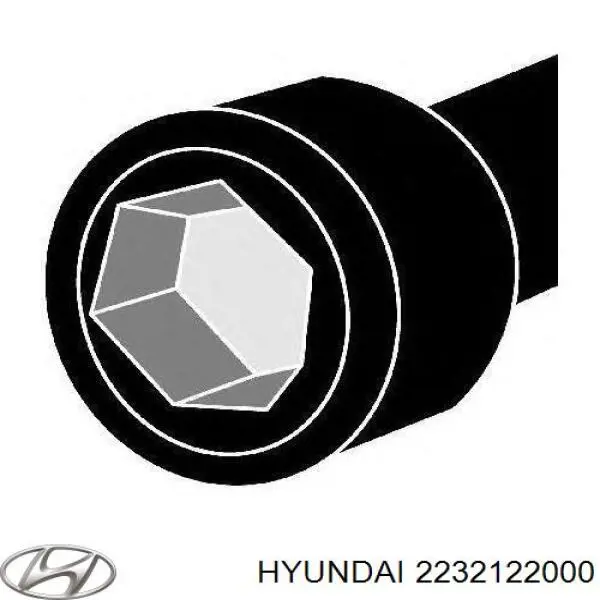 2232122000 Hyundai/Kia Parafuso de cabeça de motor (CBC)