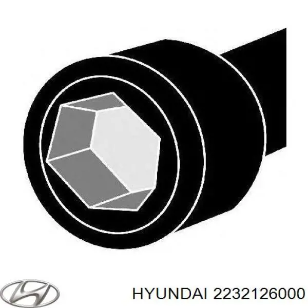 Compre 2232126000 Hyundai/Kia Parafuso de cabeça de motor (CBC)