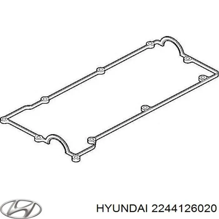 2244126020 Hyundai/Kia Vedante de tampa de válvulas de motor
