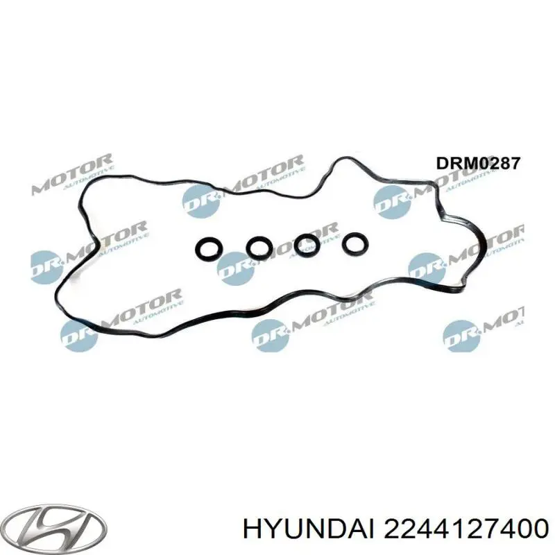 Vedante de tampa de válvulas de motor Hyundai/Kia 2244127400 preço, a partir de 19,52 USD