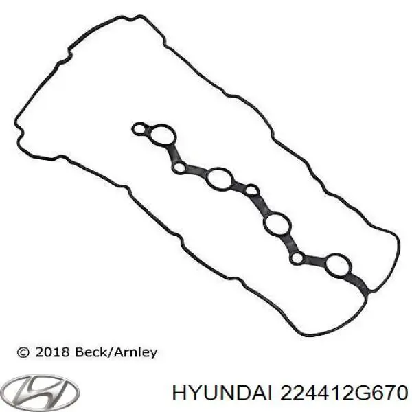 Vedante de tampa de válvulas de motor Hyundai/Kia 224412G670 preço, a partir de 37,61 USD