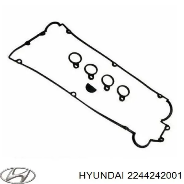 Vedante da tampa de válvulas de motor, segmento traseiro Hyundai/Kia 2244242001 preço, a partir de 3,20 USD