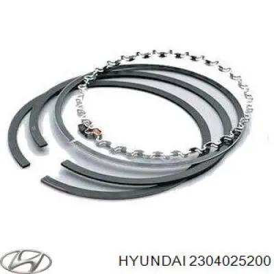 Kit de anéis de pistão de motor, STD. Hyundai/Kia 2304025200 preço, a partir de 27,68 USD
