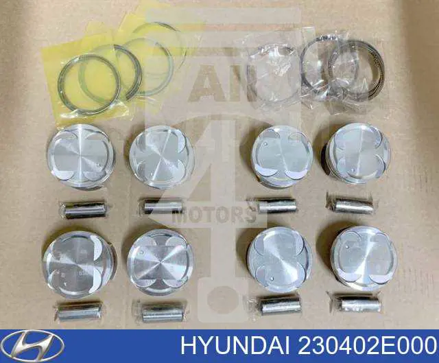 Kit de anéis de pistão de motor, STD. Hyundai/Kia 230402E000 preço, a partir de 27,09 USD