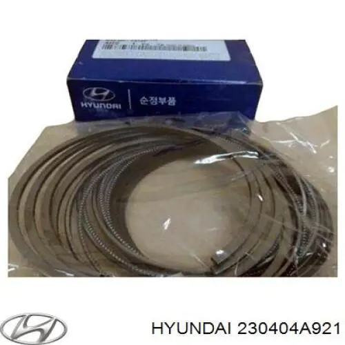 Kit de anéis de pistão de motor, 1ª reparação ( + 0,25) Hyundai/Kia 230404A921 preço, a partir de 299,19 USD