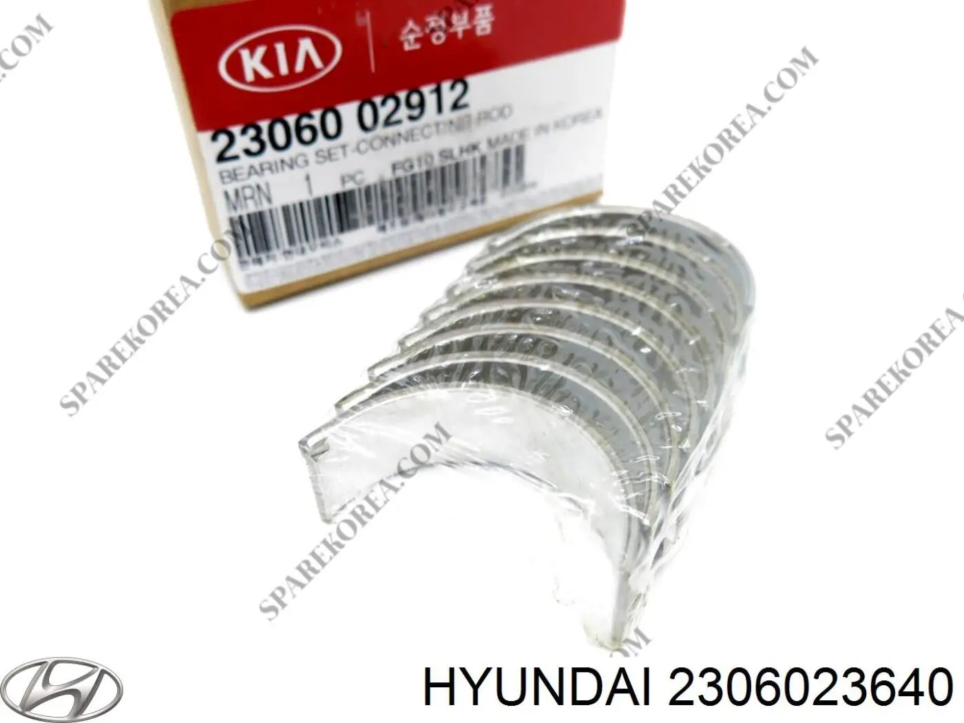 Folhas inseridas de cambota de biela, kit, padrão (STD) Hyundai/Kia 2306023630 preço, a partir de 17,04 USD