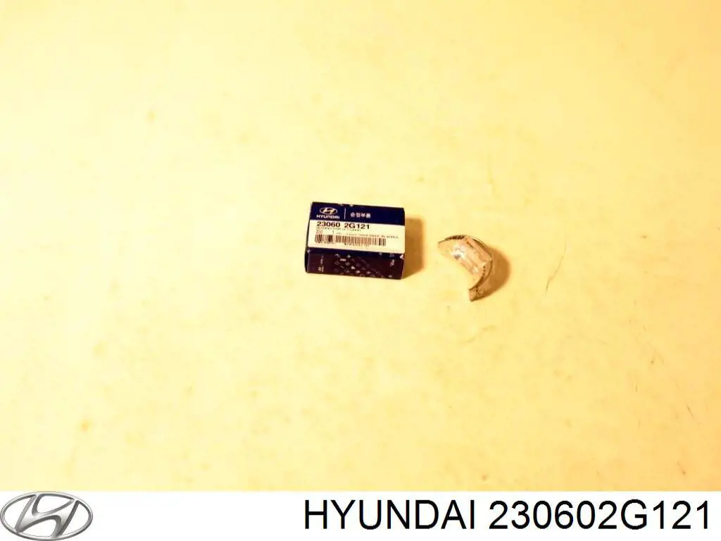 230602G121 Hyundai/Kia Folhas inseridas de cambota de biela, kit, padrão (STD)
