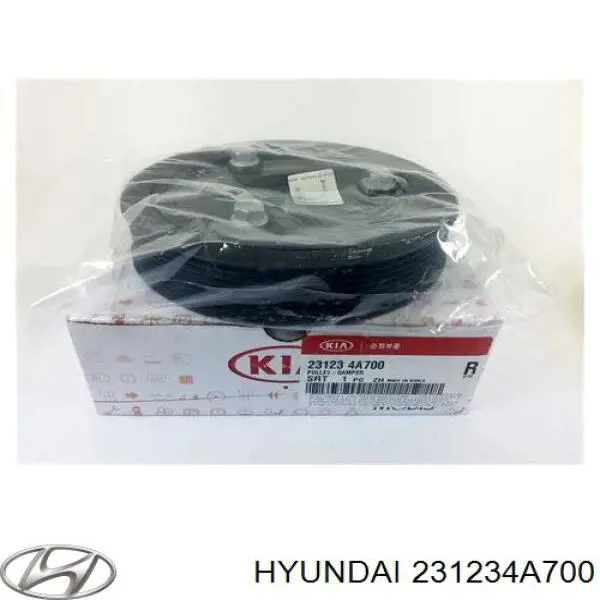 Polia de cambota Hyundai/Kia 231234A700 preço, a partir de 72,86 USD