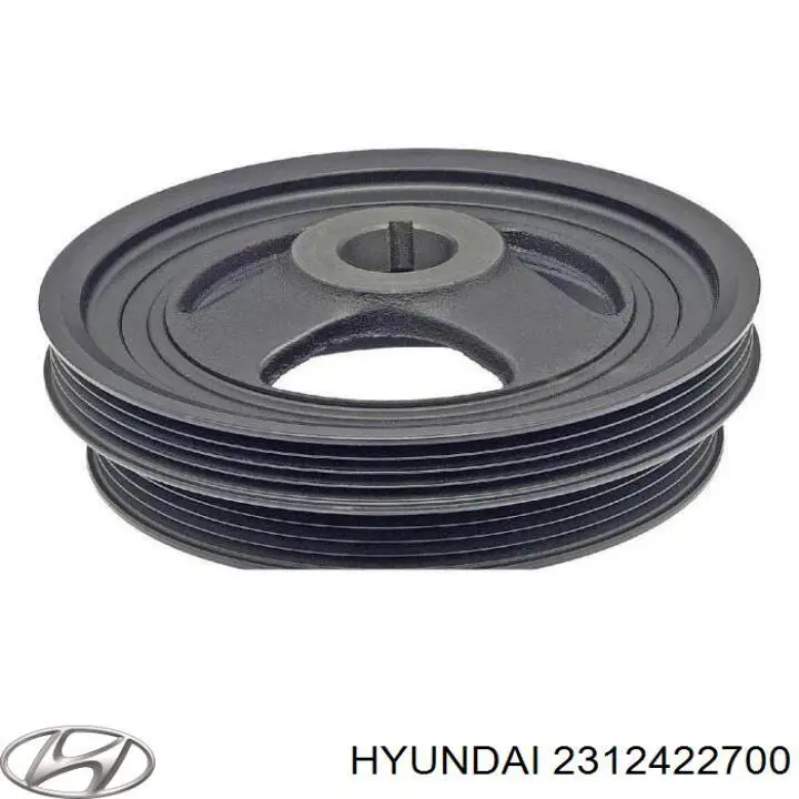 Polia de cambota Hyundai/Kia 2312422700 preço, a partir de 59,59 USD