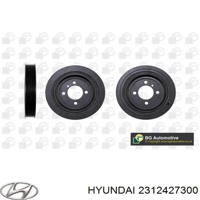 Polia de cambota Hyundai/Kia 2312427300 preço, a partir de 47,67 USD