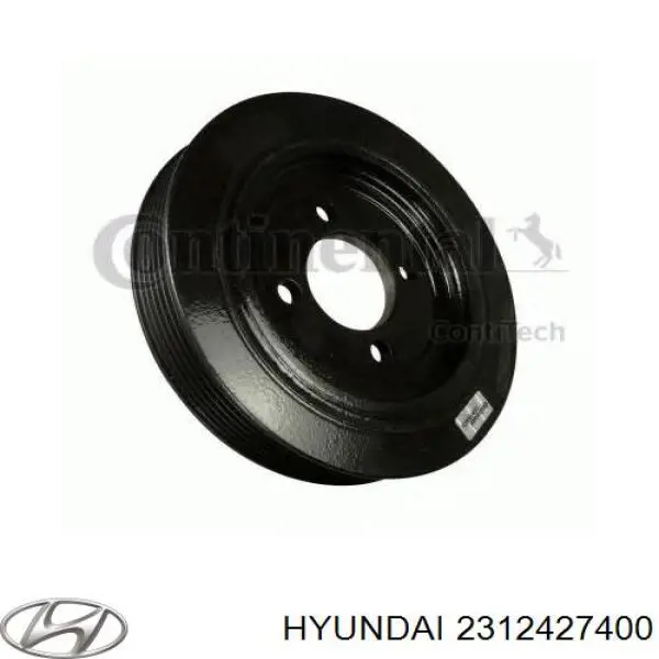 Polia de cambota Hyundai/Kia 2312427400 preço, a partir de 54,48 USD