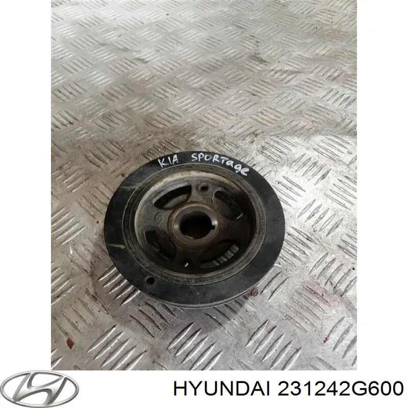 Polia de cambota Hyundai/Kia 231242G600 preço, a partir de 85,29 USD