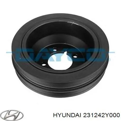 Polia de cambota Hyundai/Kia 231242Y000 preço, a partir de 104,00 USD