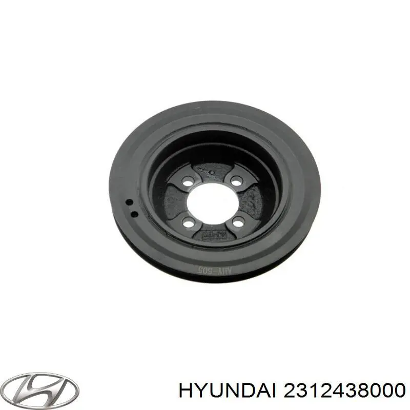 Polia de cambota Hyundai/Kia 2312438000 preço, a partir de 73,42 USD