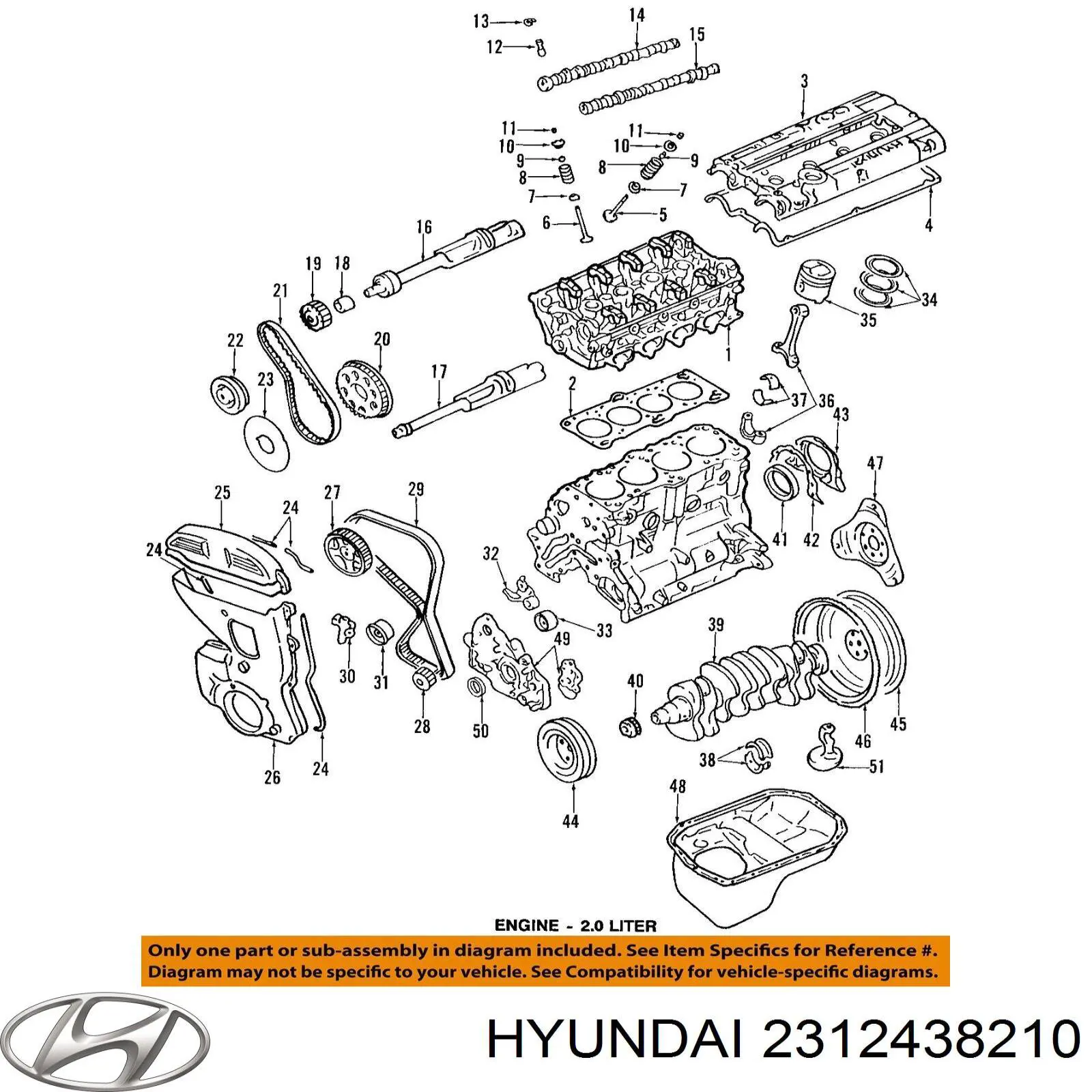 Polia de cambota Hyundai/Kia 2312438210 preço, a partir de 225,73 USD