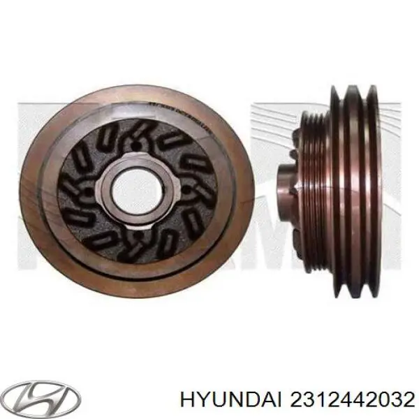 Polia de cambota Hyundai/Kia 2312442032 preço, a partir de 107,81 USD
